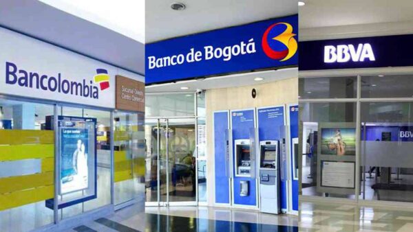 Fachas de bancos colombianos